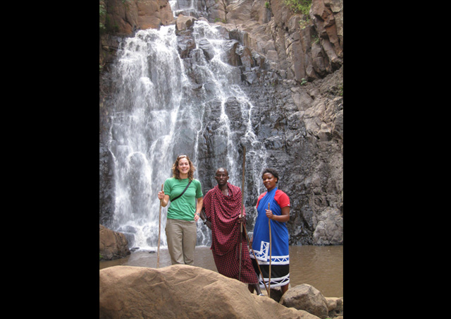 A hike with a Masai
